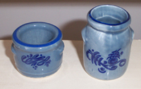 Handmade Porcelain German Pots