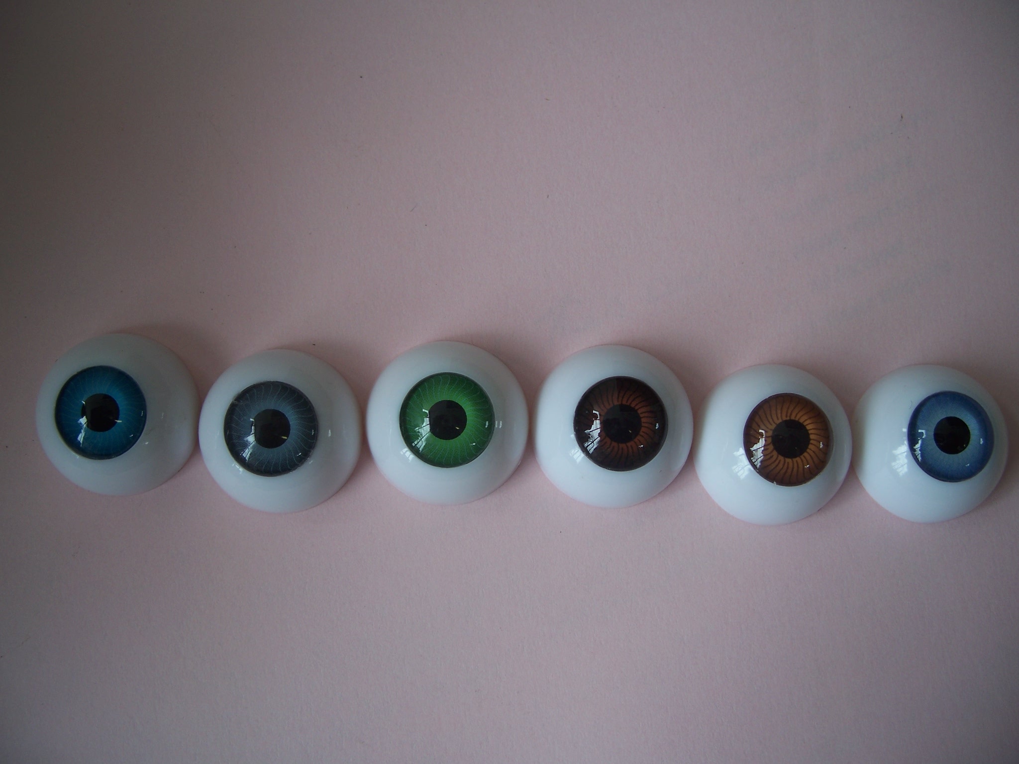 Half Round Acrylic Eyes