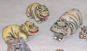 SET 3 HIPPOS